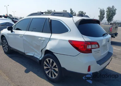 2016 Subaru Outback 2.5I Limited from USA, damaged, VIN 4S4BSANC0G3326607